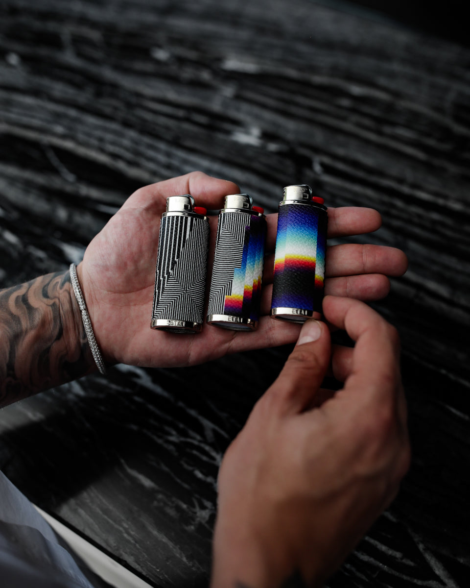 Etai X Felipe Pantone Lighter Sleeve - Black & White