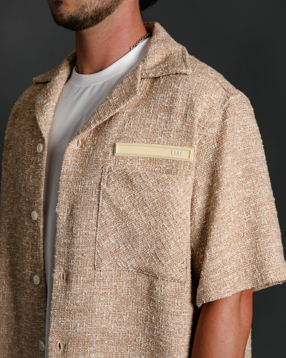 Speckled Tweed Shirt