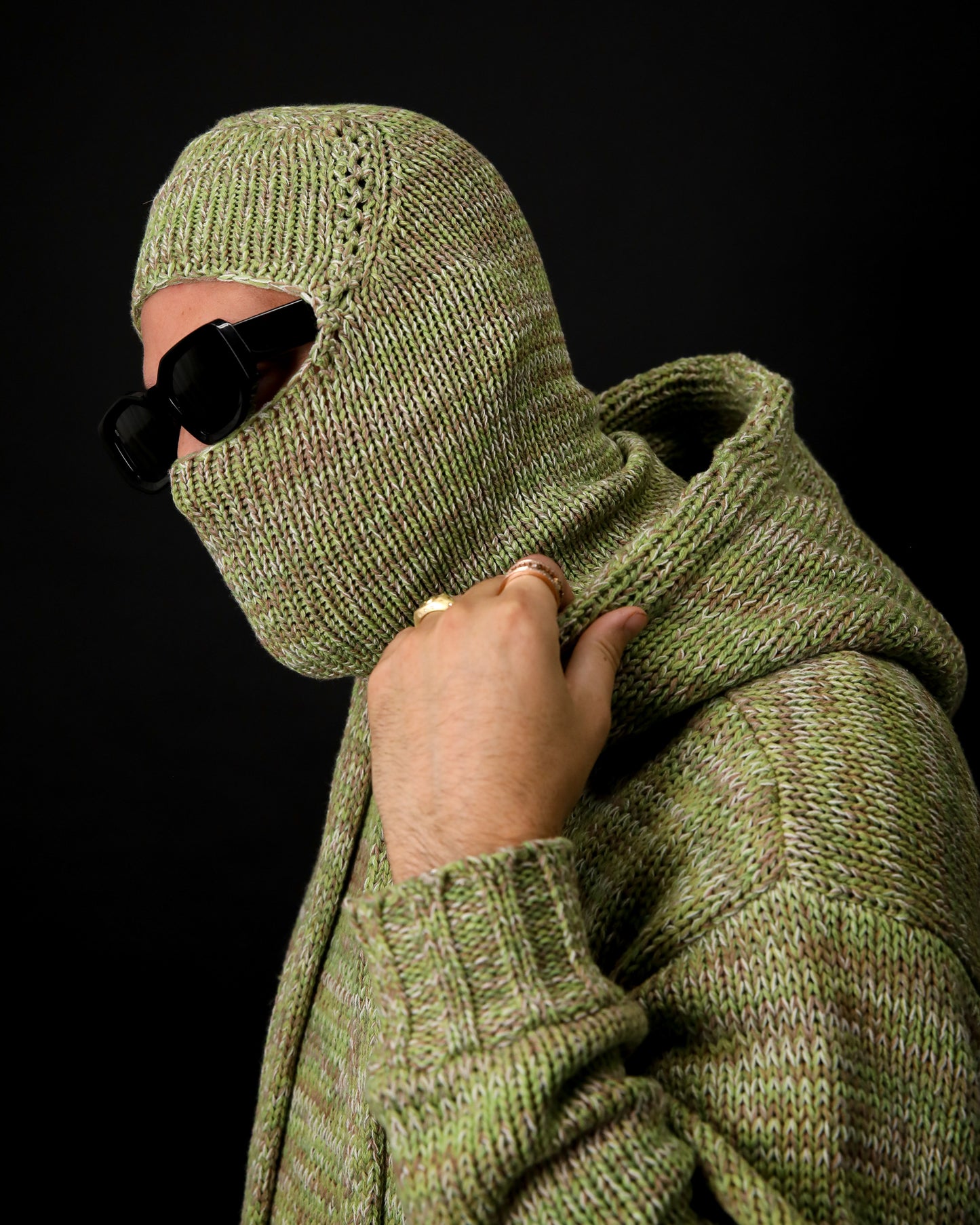 Hand-Loomed Ski Mask