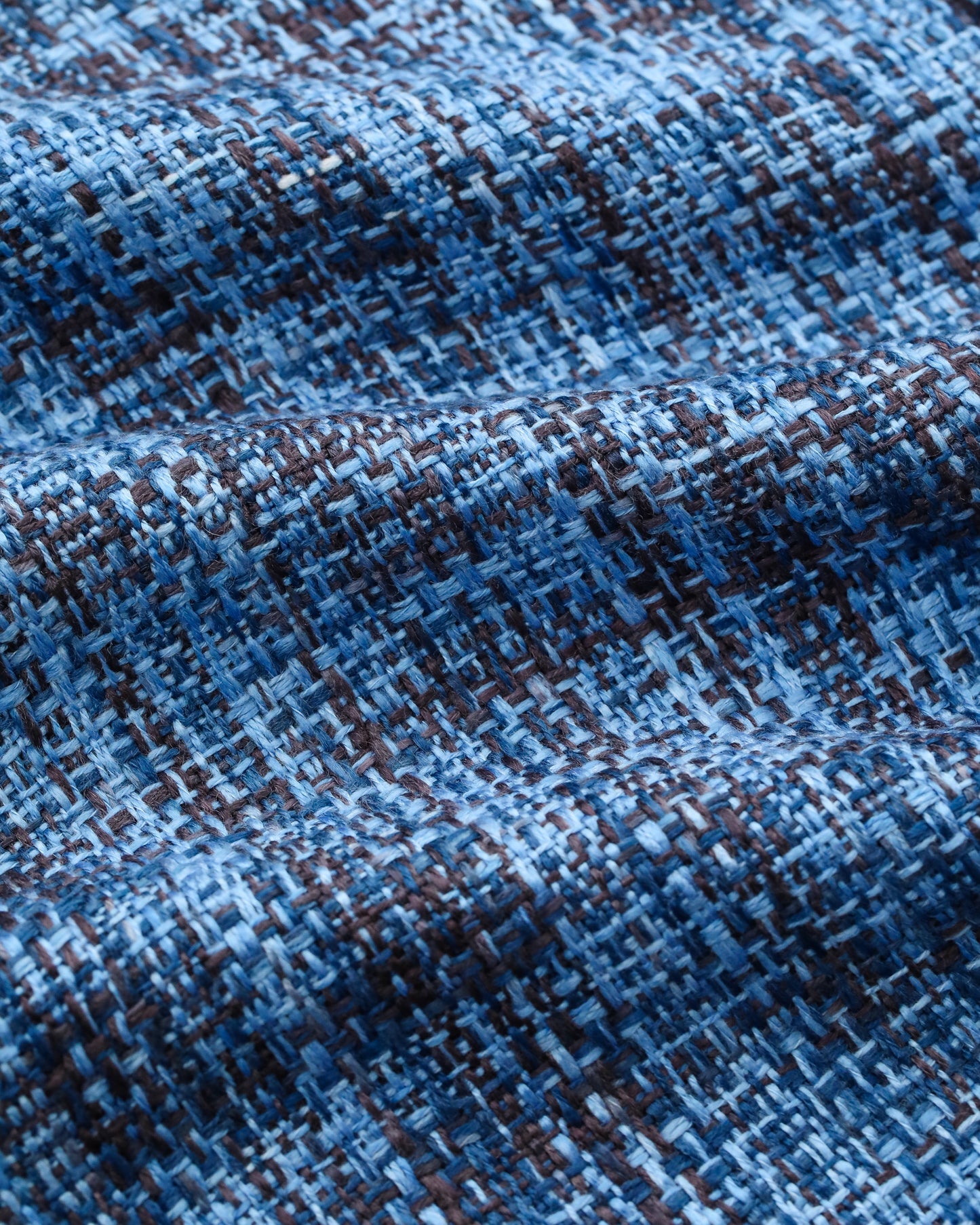 Blue Tweed Lounge Shirt