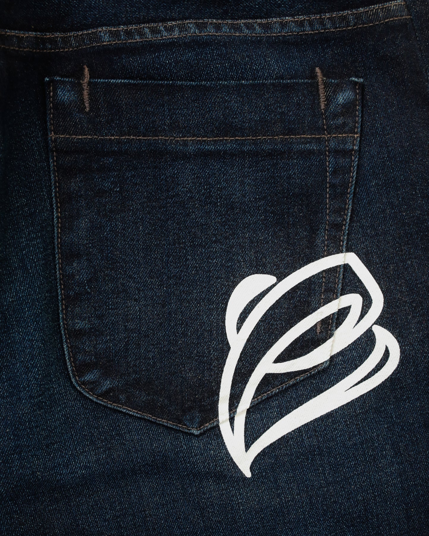 Straight Leg Gusset Jeans