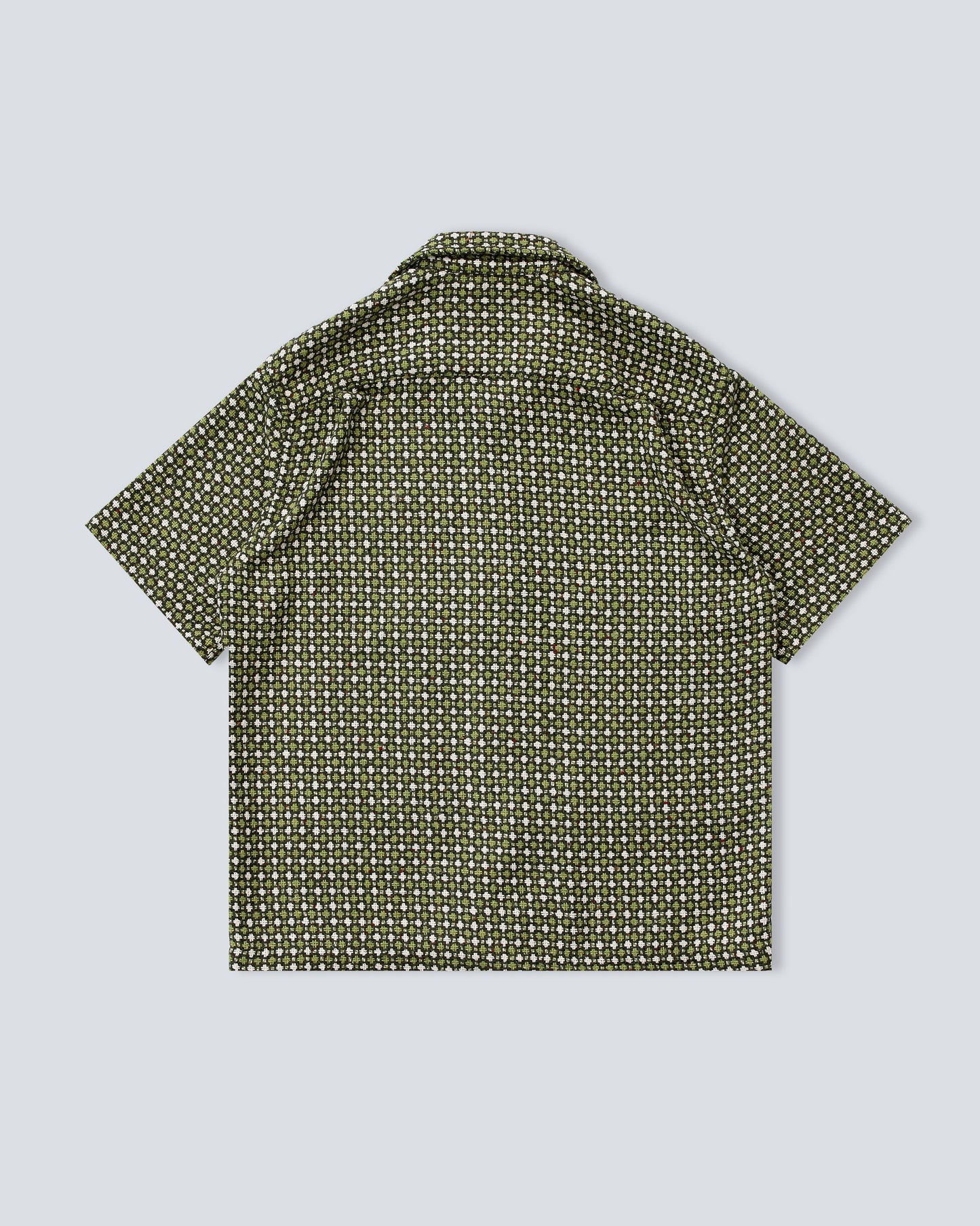 Green Tweed Lounge Shirt