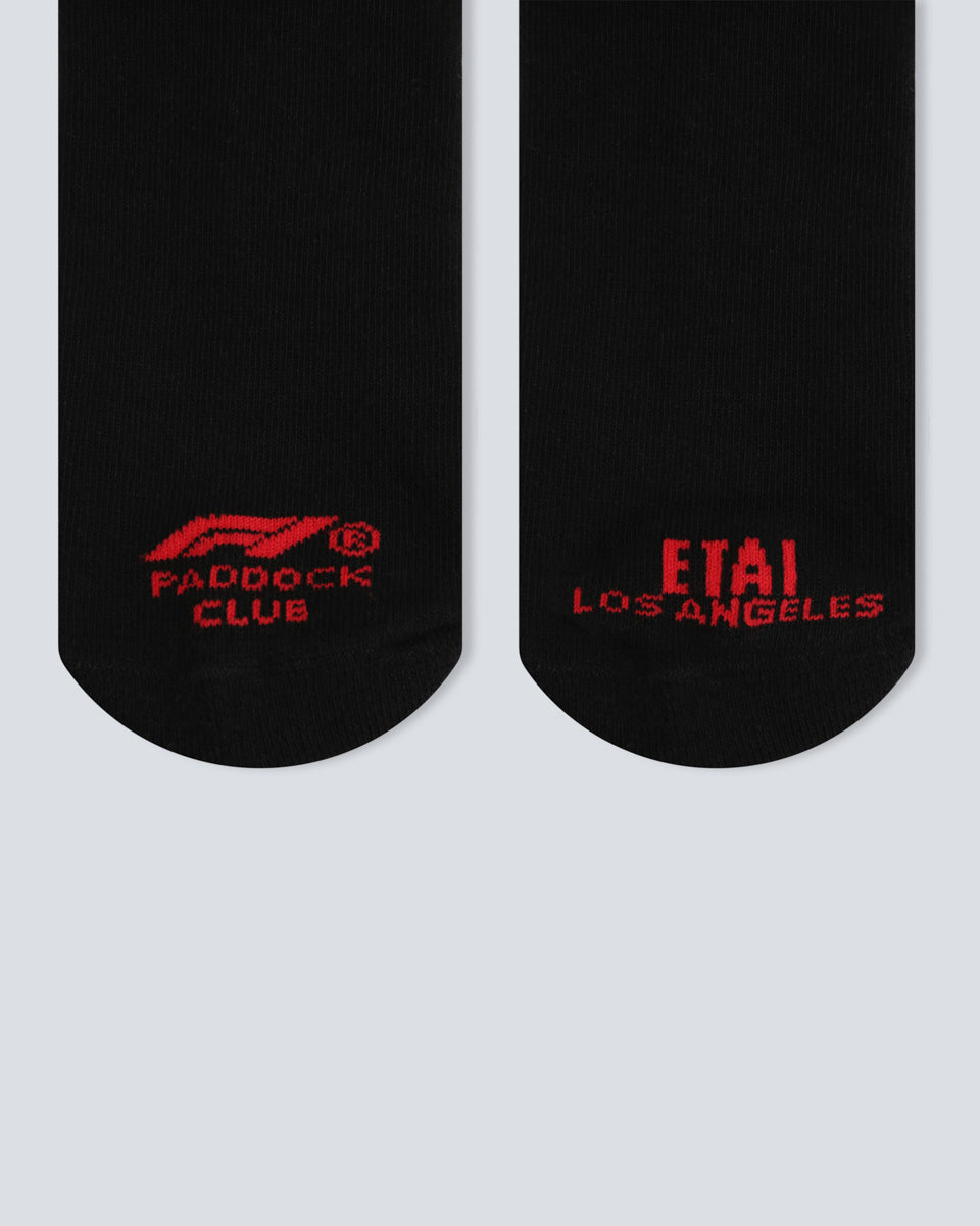 F1 ETAI Crew Socks - Black