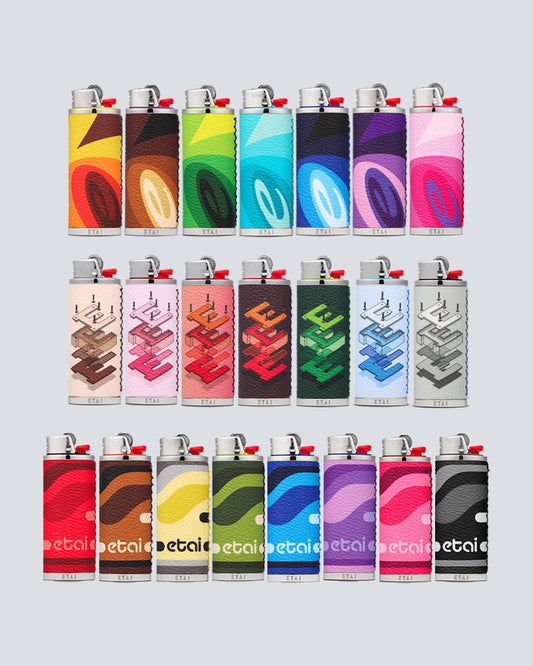 Etai Lighter Collector Set - 22 Lighter Cases