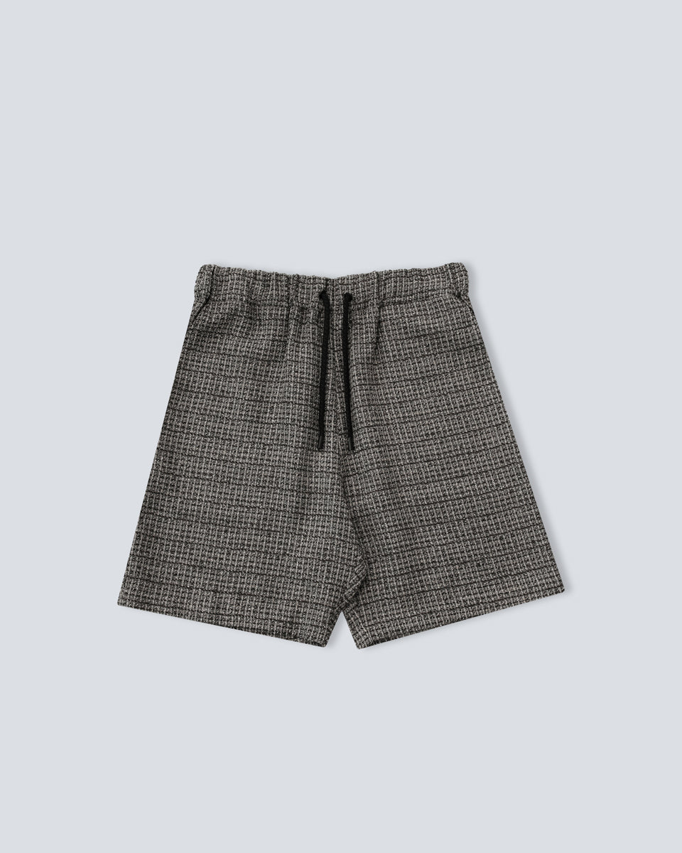 Waffle Jacquard Short - Brown