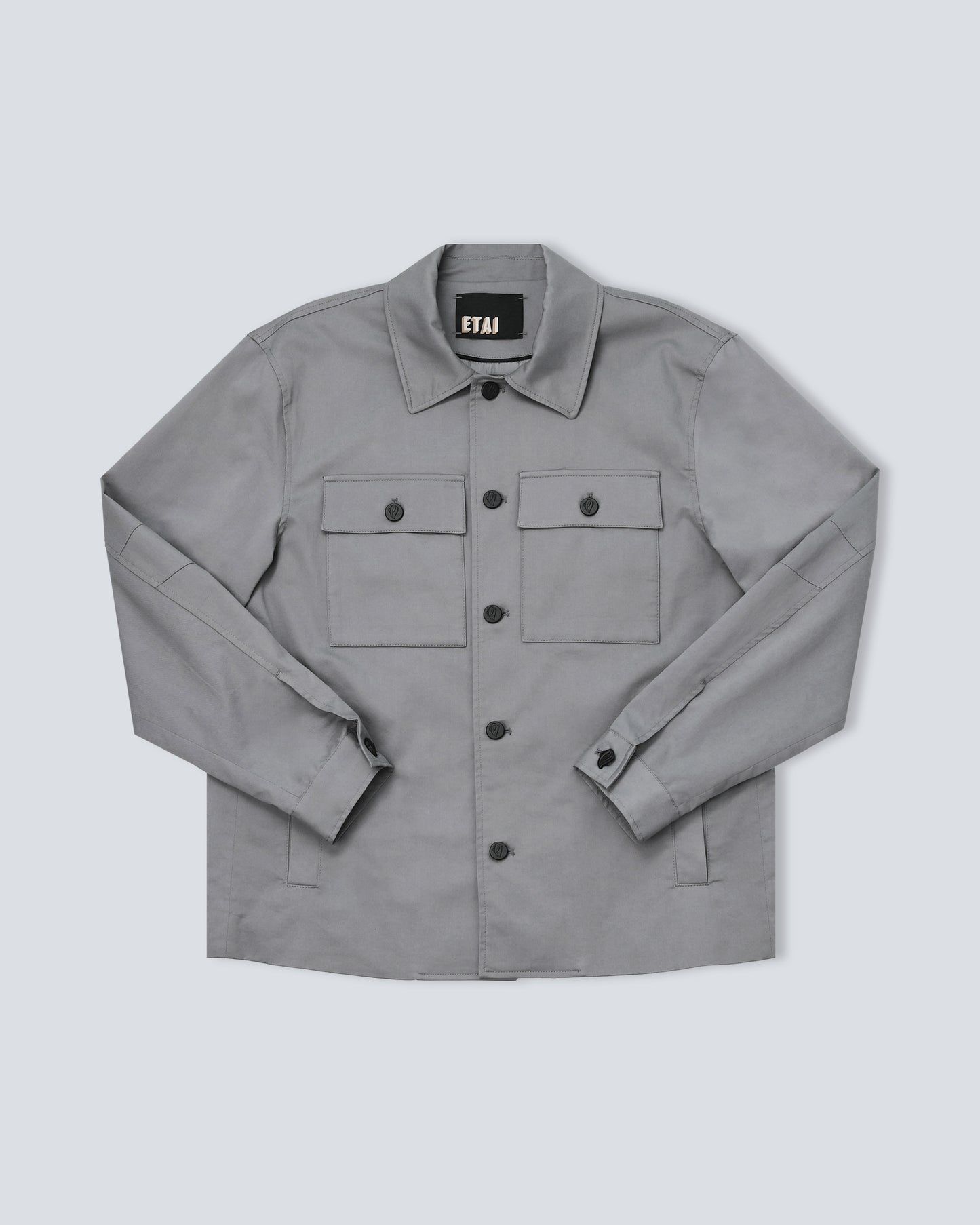 Cotton Shacket - Gray