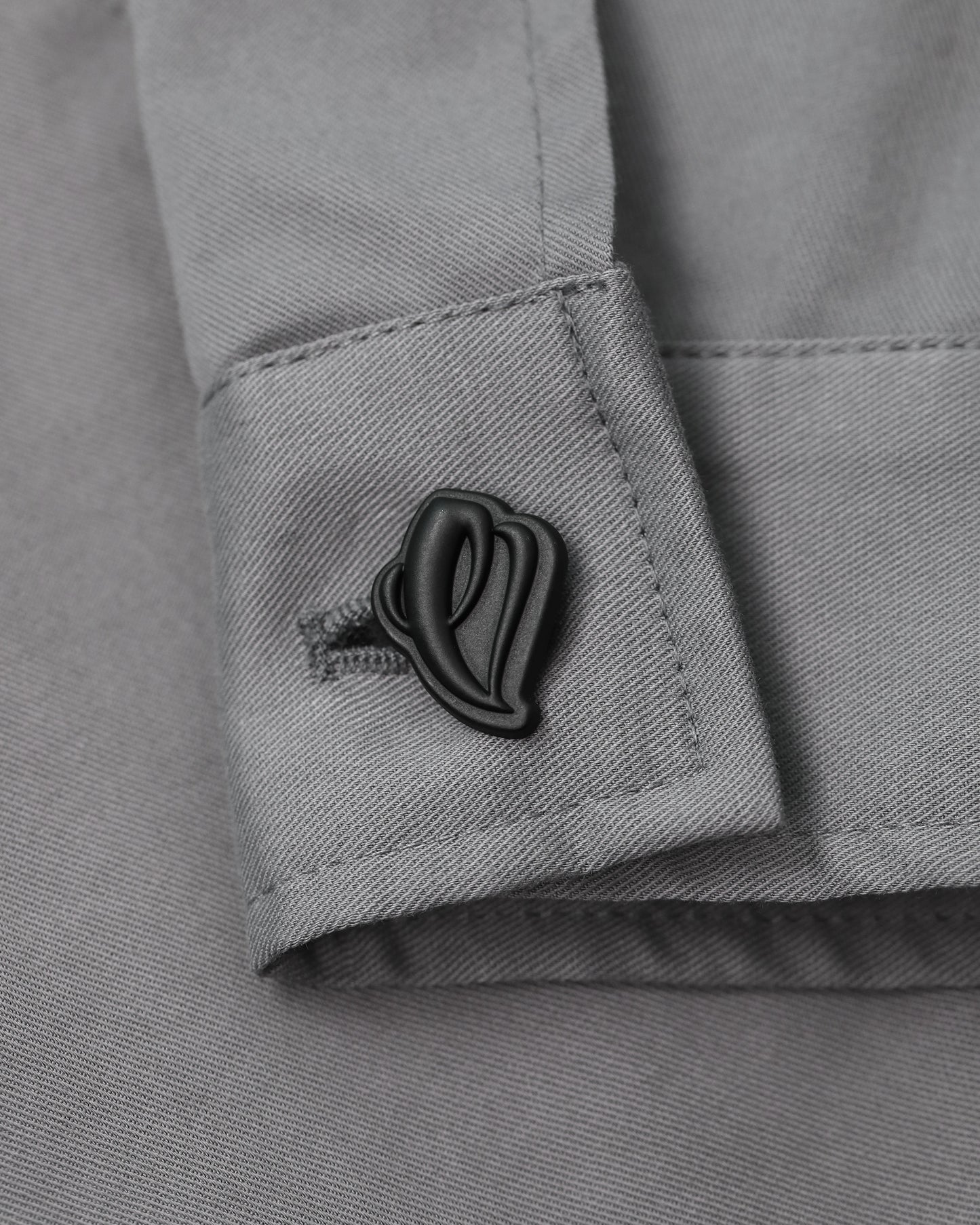 Cotton Shacket - Gray