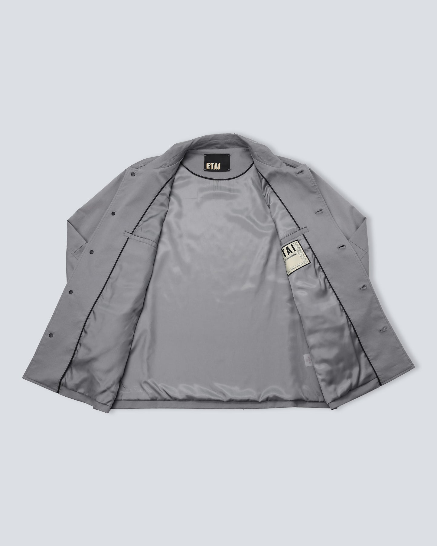 Cotton Shacket - Gray