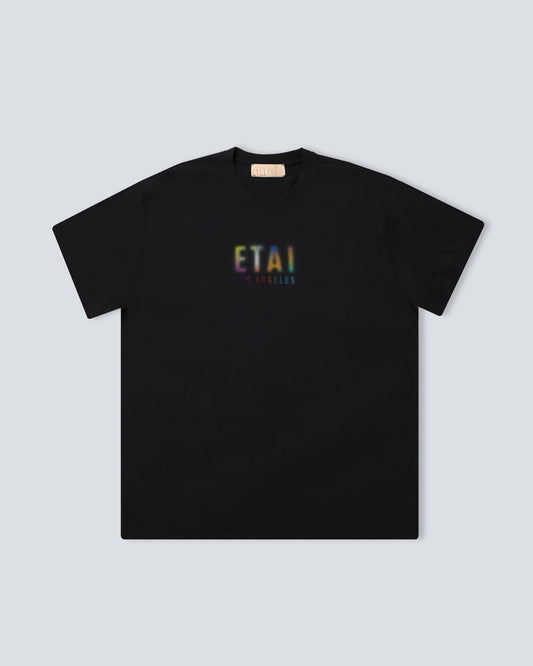 3D Print Dot Burst ELA Tee - Black