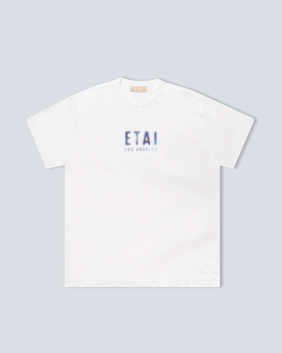 3D Print Dot Burst ELA Tee - White