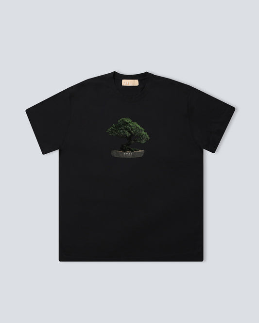 3D Print Bonsai Tree Tee - Black