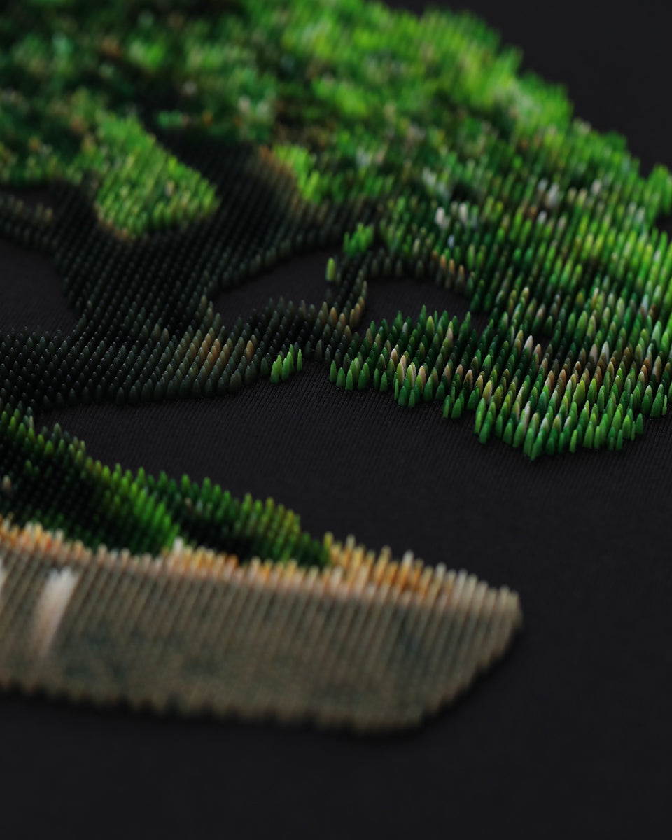 3D Print Bonsai Tree Tee - Black