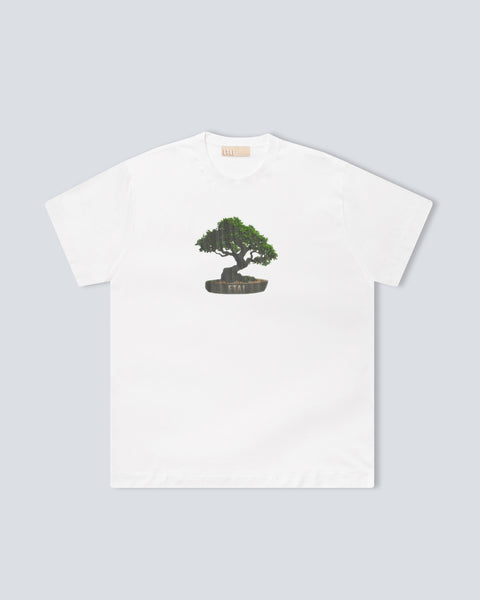3D Print Bonsai Tree Tee - White