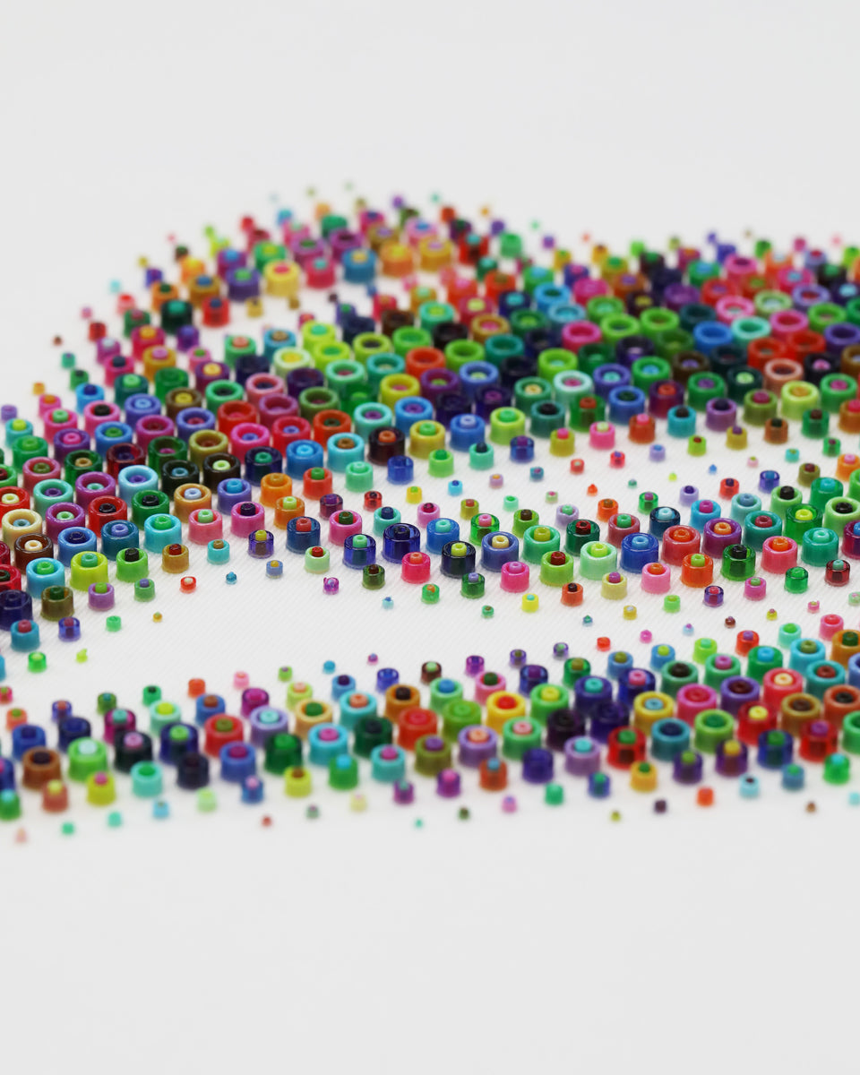 3D Print Multi Color Bead E Tee - White