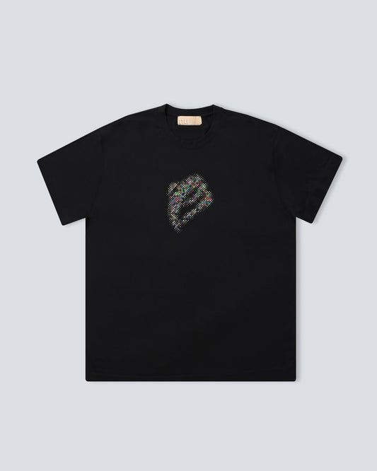 3D Print Multi Color Bead E Tee - Black