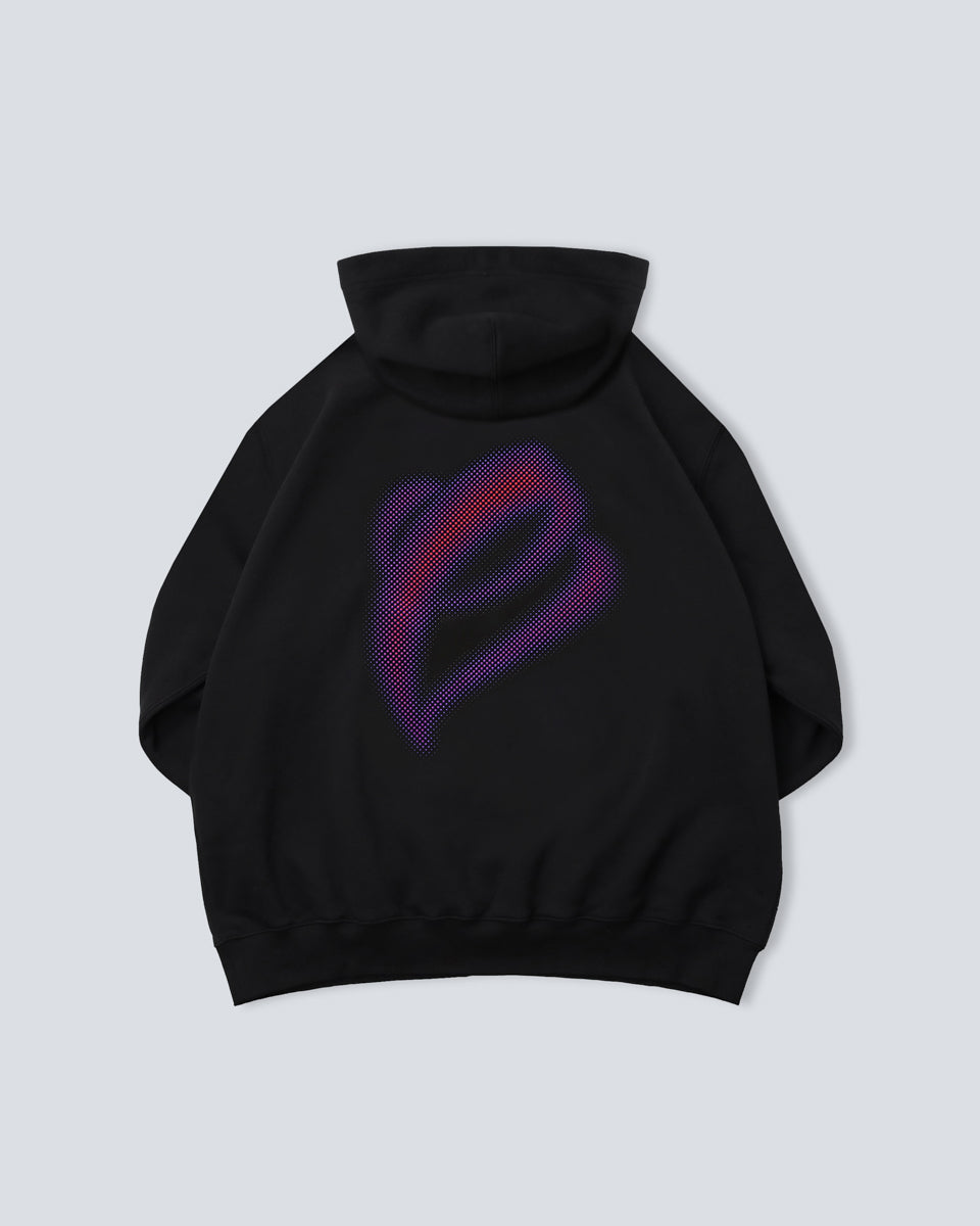 3D Print Thermal E Hoodie - Black