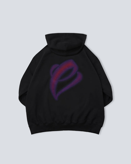 3D Print Thermal E Hoodie - Black