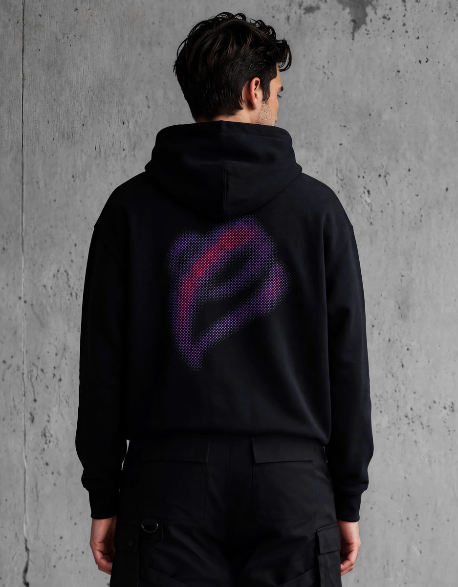 3D Print Thermal E Hoodie - Black