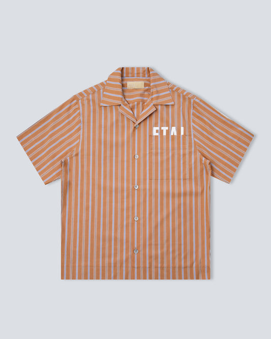 Hidden Logo Pocket Shirt - Orange