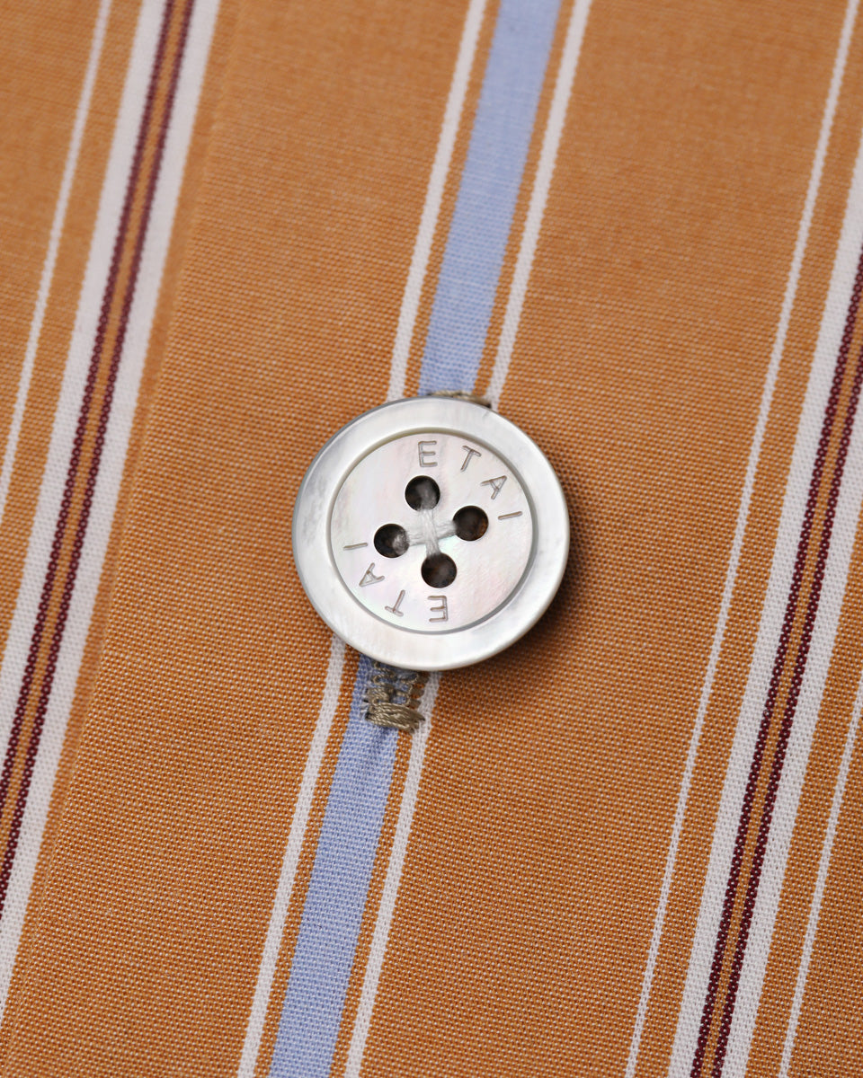 Hidden Logo Pocket Shirt - Orange