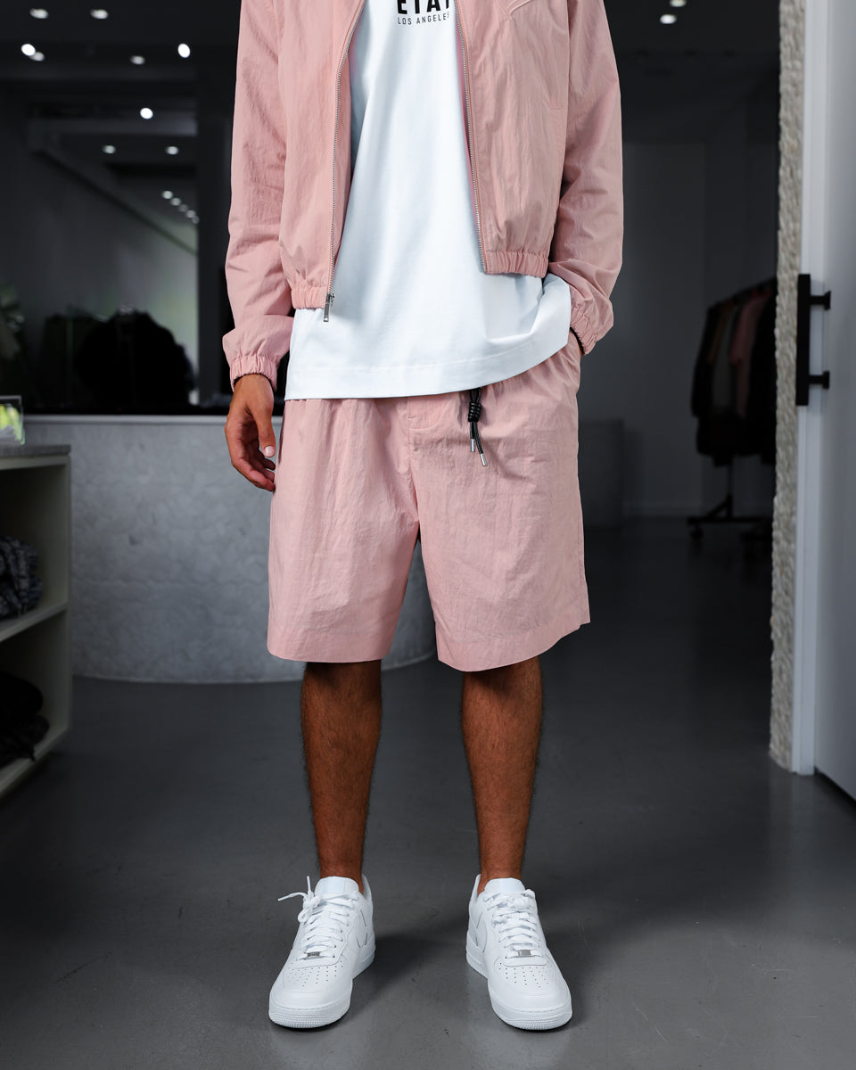 Pleated Shorts - Pink