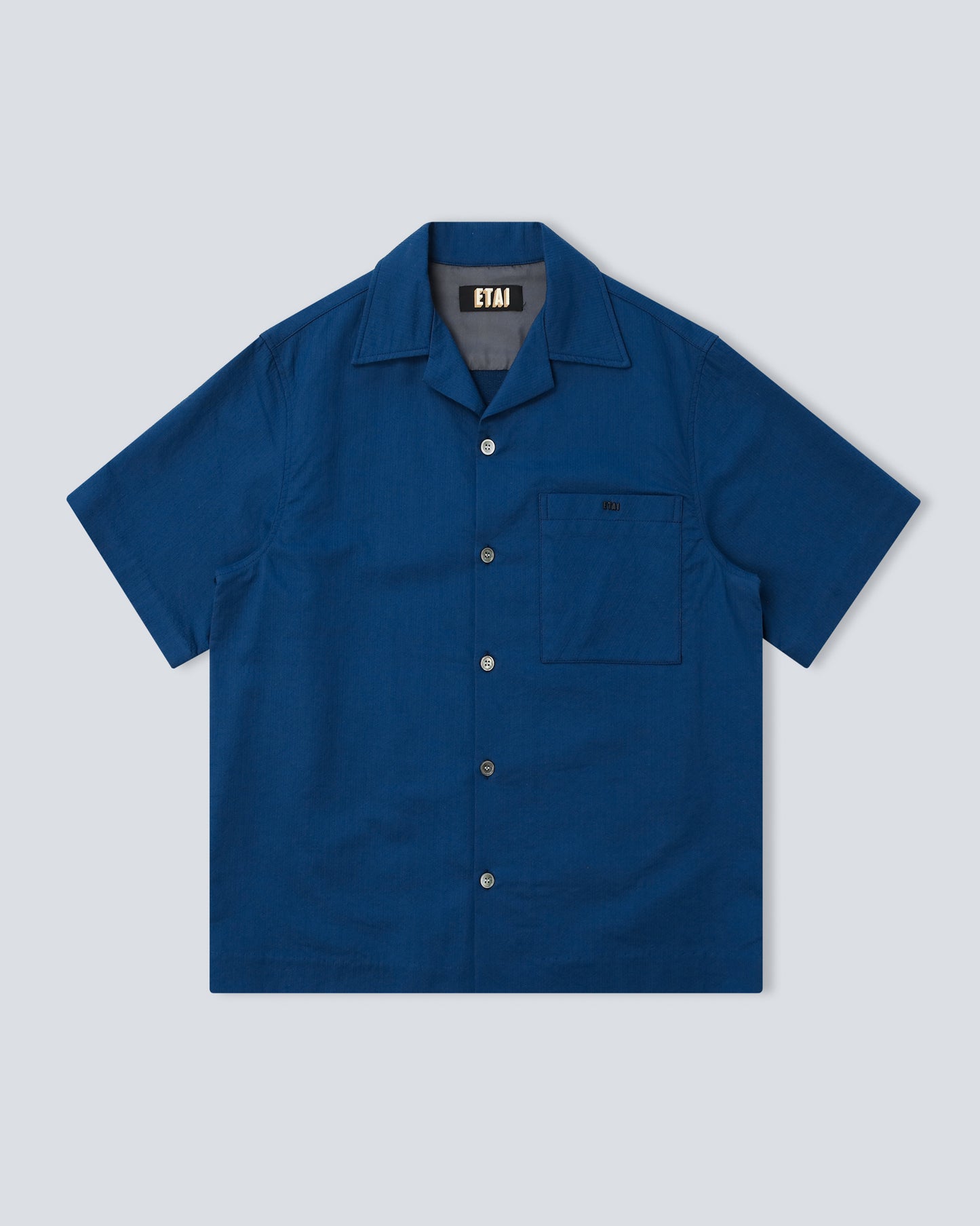 Top Stitch Shirt - Blue