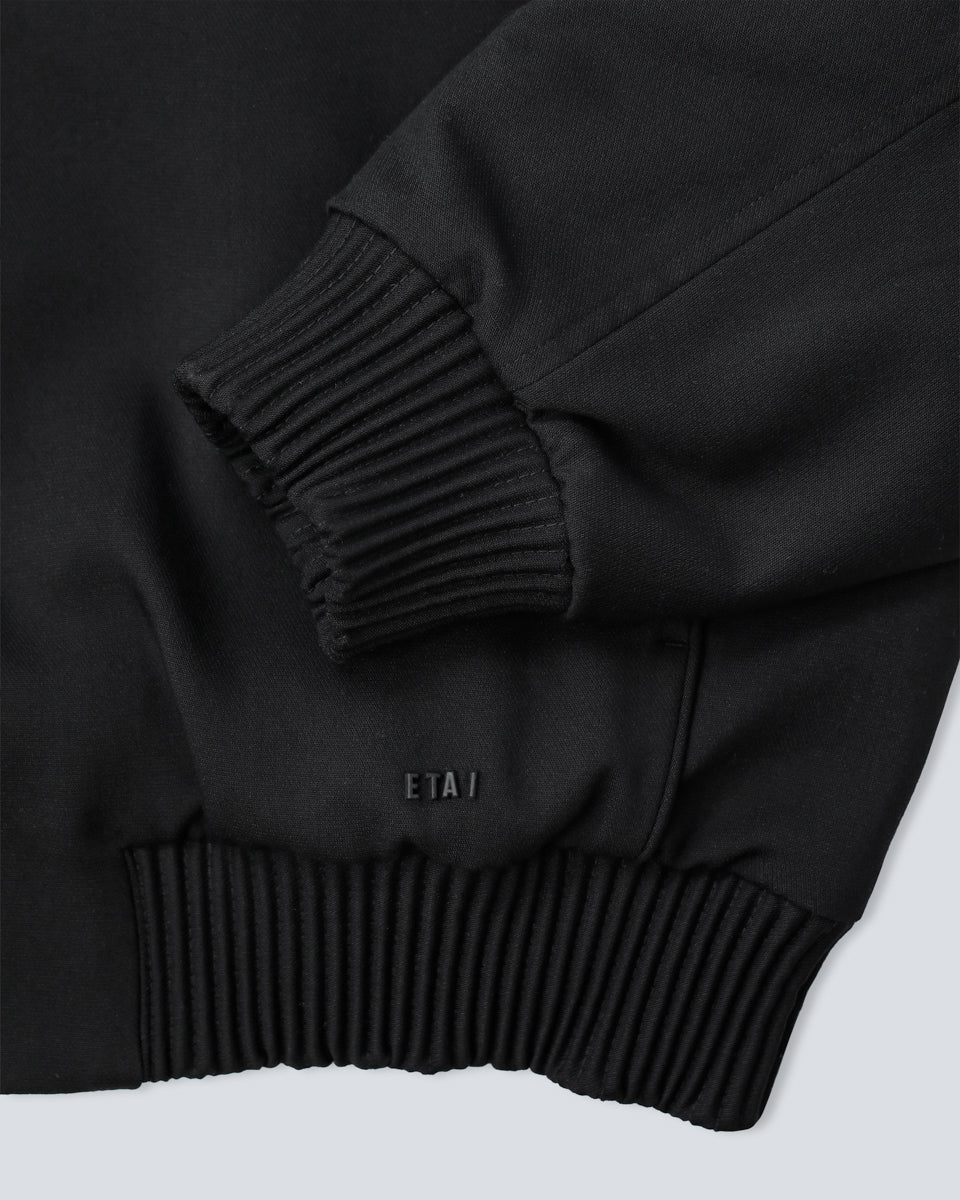 Double Collar Jacket - Black