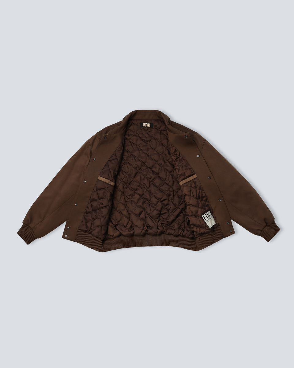 Double Collar Jacket - Brown