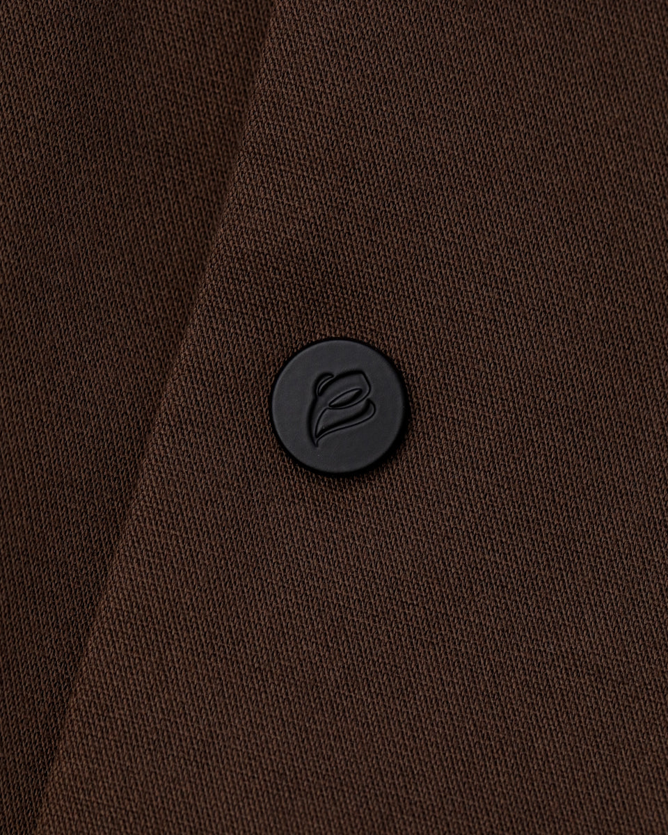 Double Collar Jacket - Brown