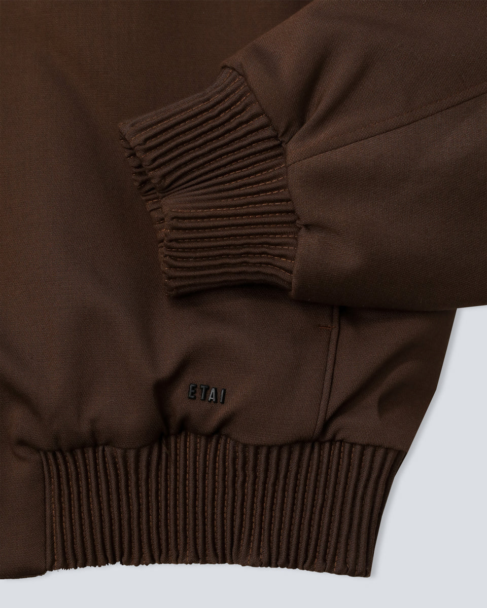 Double Collar Jacket - Brown