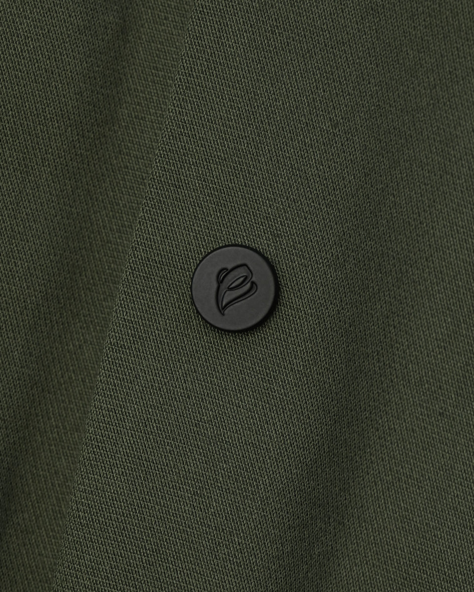 Double Collar Jacket - Olive