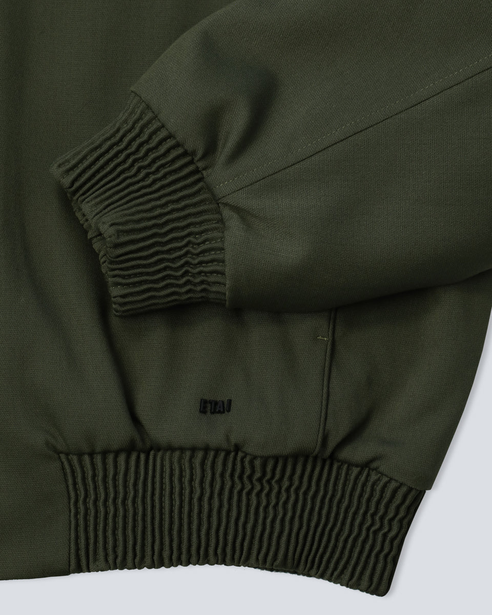 Double Collar Jacket - Olive