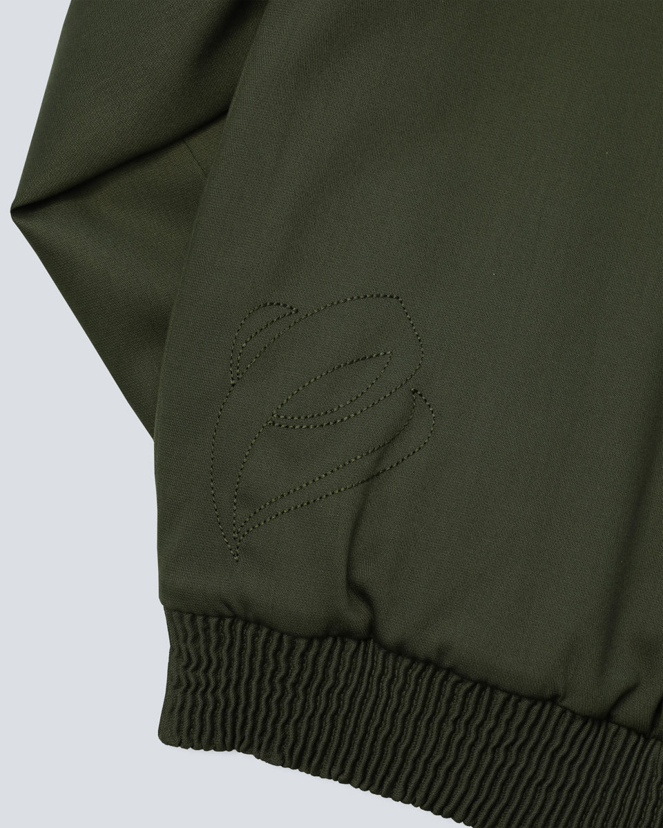 Double Collar Jacket - Olive