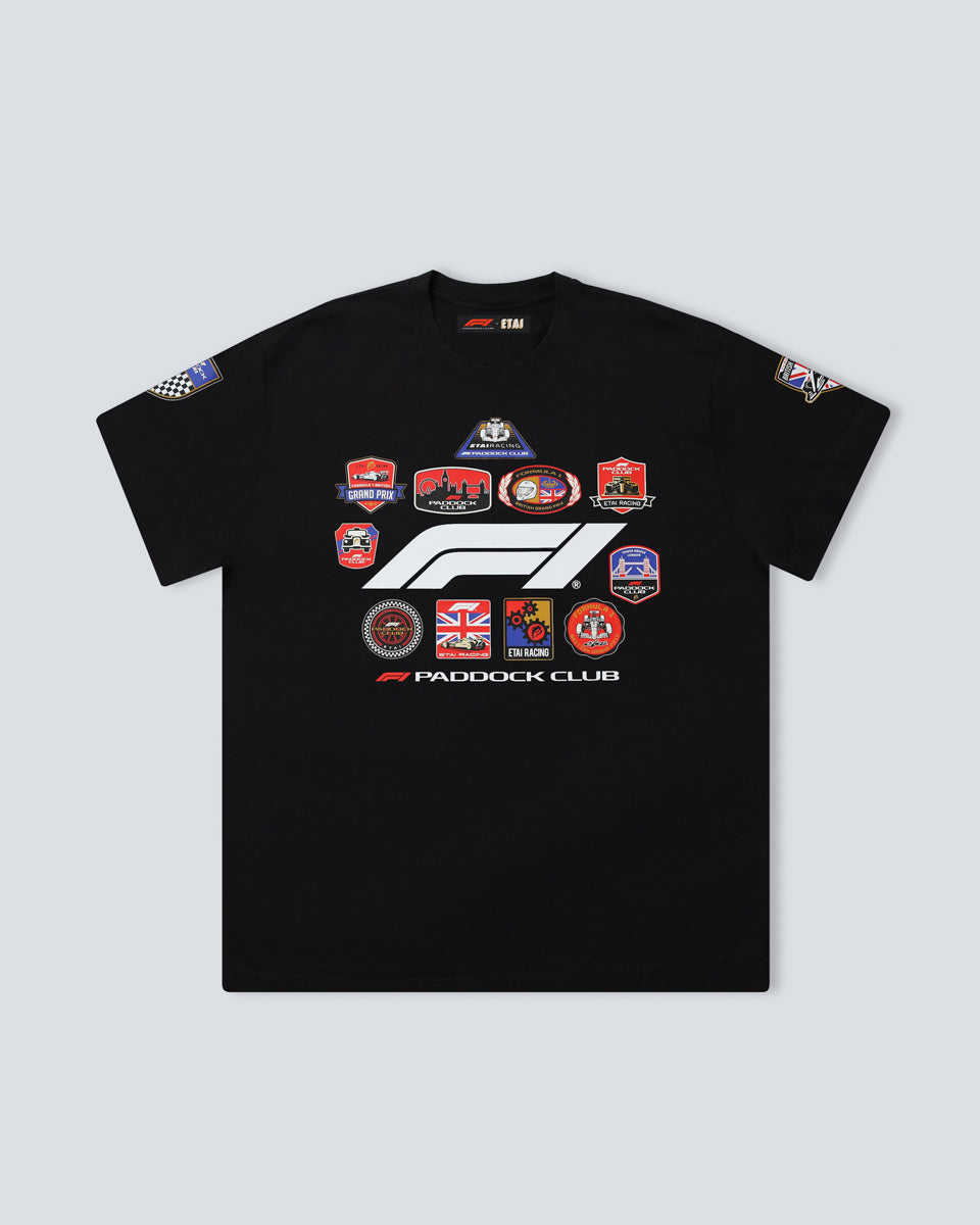 F1 ETAI BGP Patch T-Shirt - Black