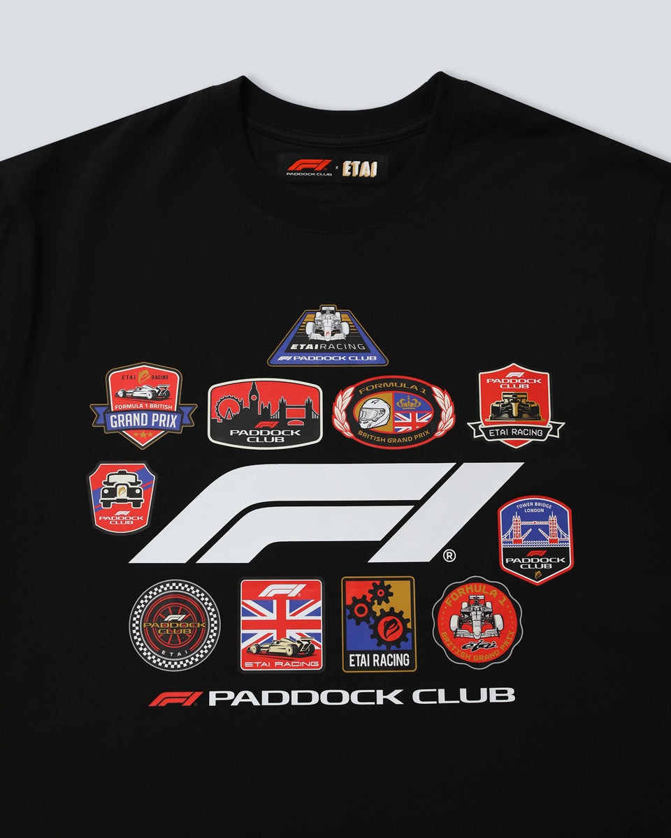 F1 ETAI BGP Patch T-Shirt - Black