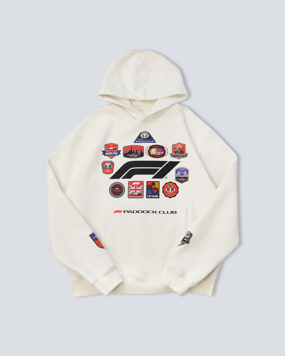 F1 ETAI BGP Patch Hoodie - Ivory