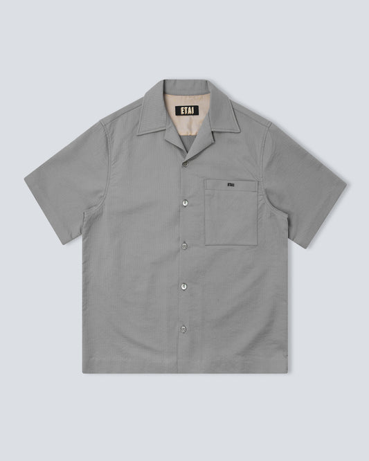 Top Stitch Shirt - Grey