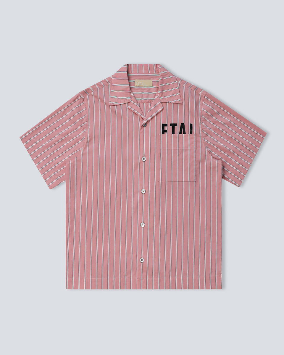 Hidden Logo Pocket Shirt - Pink