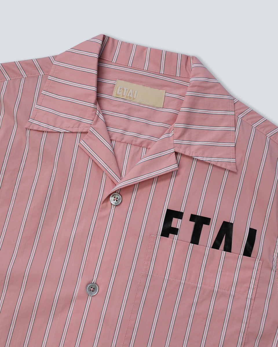 Hidden Logo Pocket Shirt - Pink