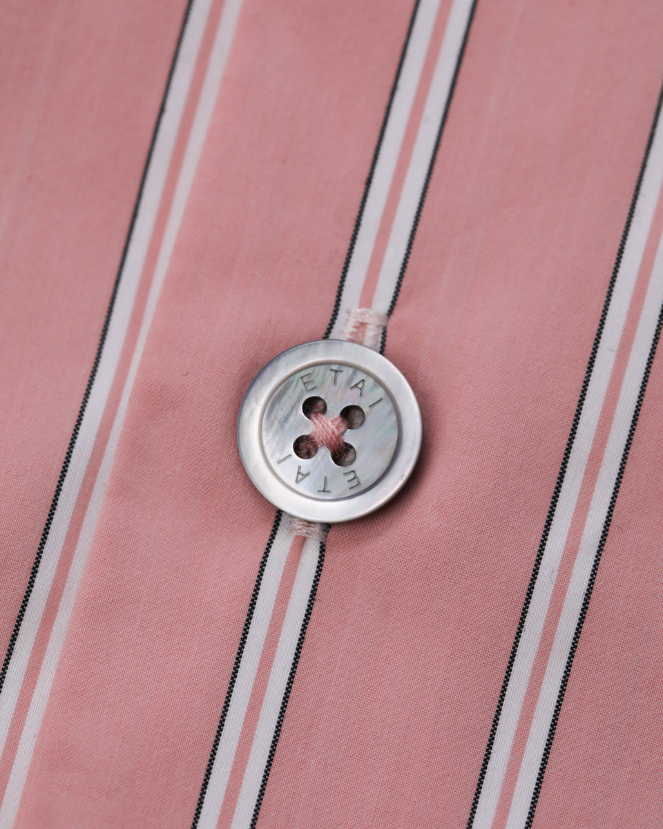 Hidden Logo Pocket Shirt - Pink