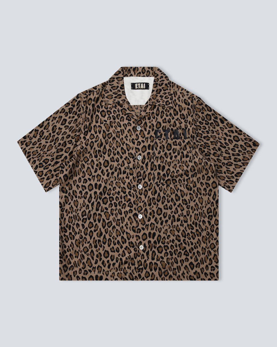 Leopard Shirt - Brown