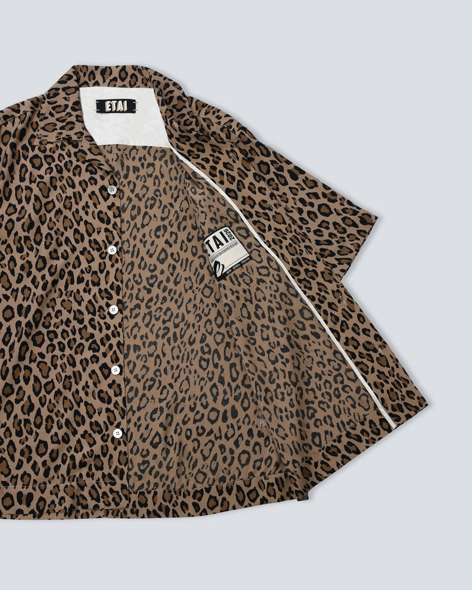 Leopard Shirt - Brown