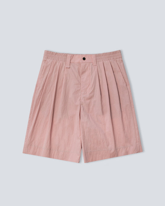 Pleated Shorts - Pink