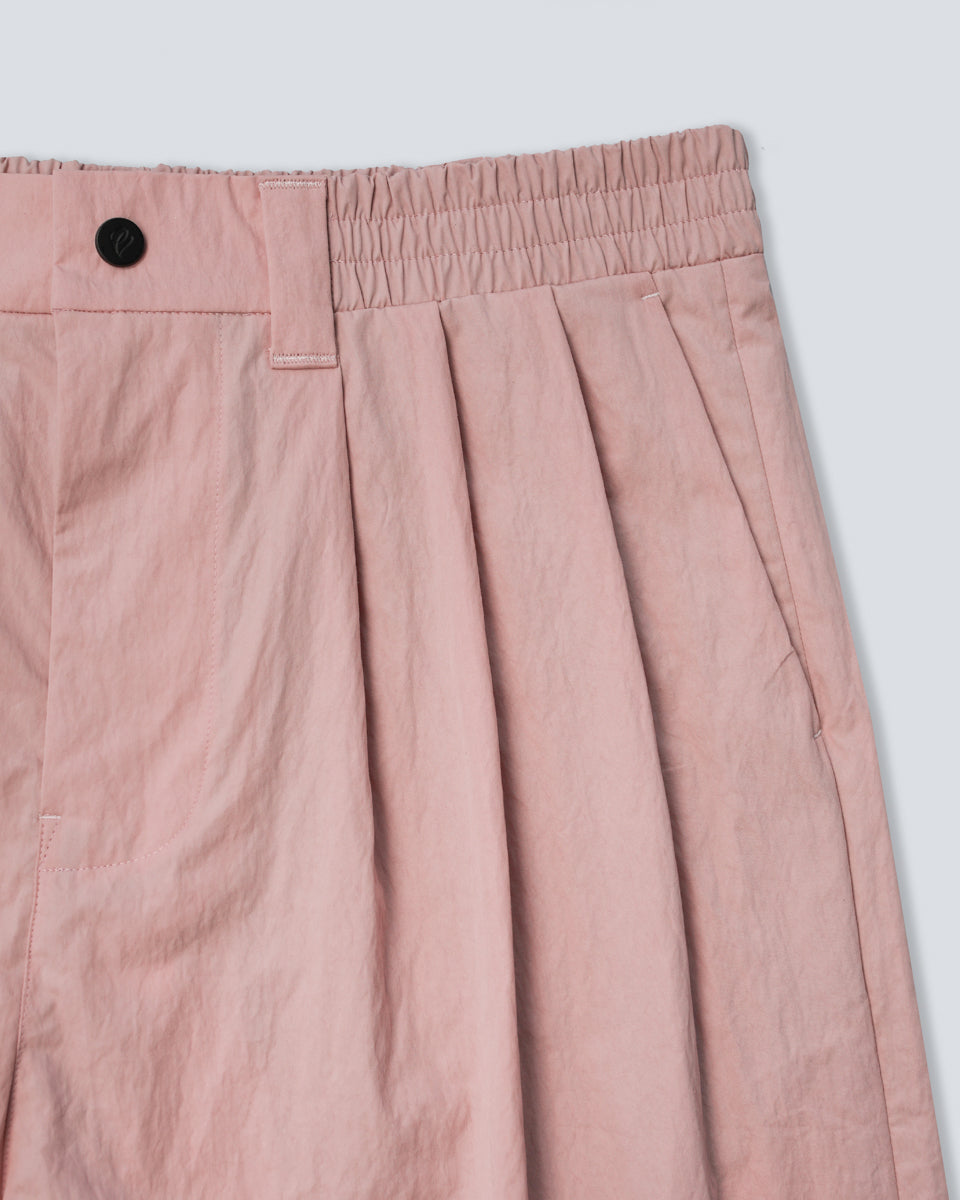 Pleated Shorts - Pink