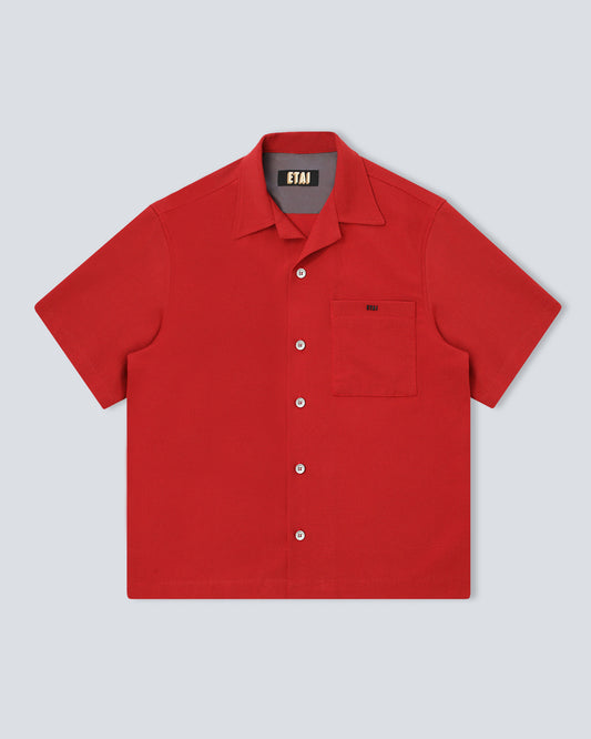 Red Button Up Shirt