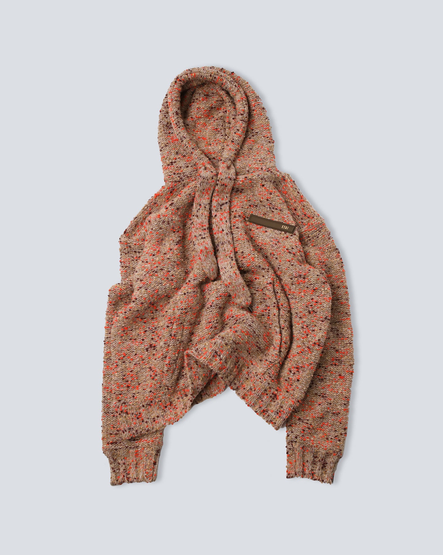 Hand-Loomed Yogi Hoodie - Camel