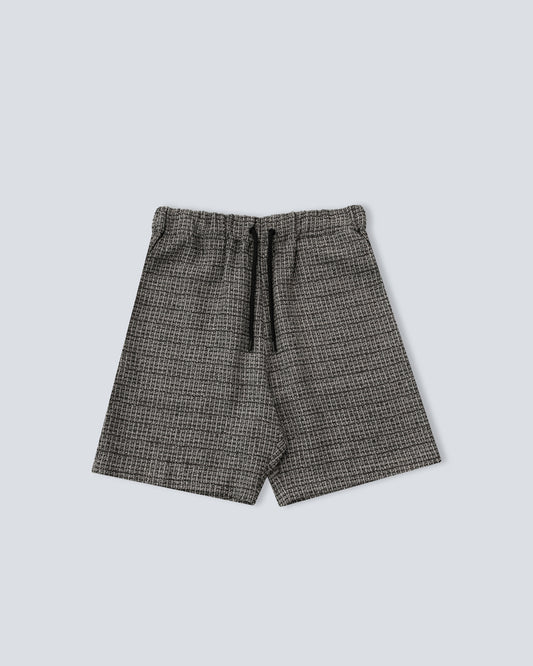Waffle Jacquard Short - Brown