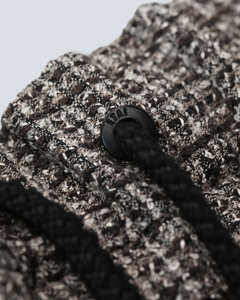 Waffle Jacquard Short - Brown