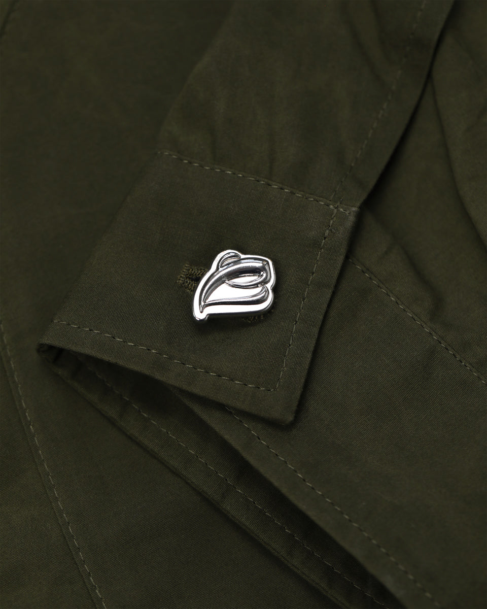 Wax Coated Jacket - Olive