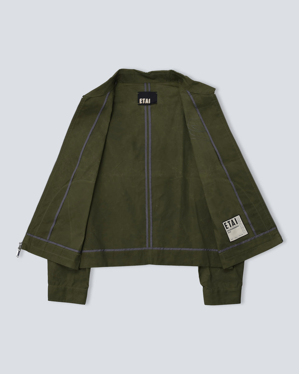 Wax Coated Jacket - Olive